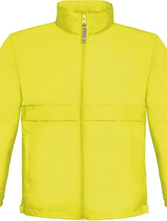 B&C Sirocco /kids Detská vetrovka bez podšívky 01.0950 ultra yellow