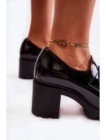 Elegantní boty na Se  Černe model 21593193 - Boto