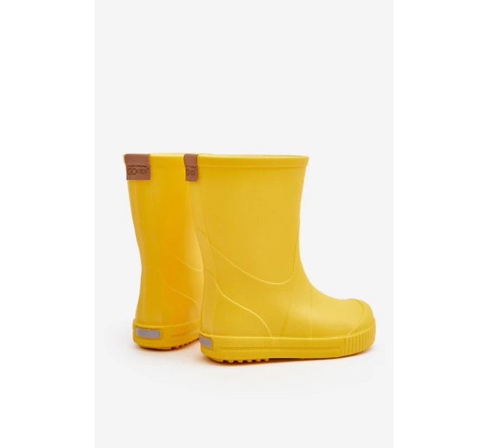 Dětské holínky Wave Žluté model 21645903 - Boto Dětské holínky Wave Žluté model 21645903 - Boto