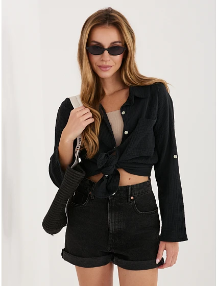 Koszula MI KS model 22102649 czarny - FPrice