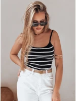 Pruhované body BACK black Dstreet model 21989000 - FashionStreet Pruhované body BACK black Dstreet model 21989000 - FashionStreet