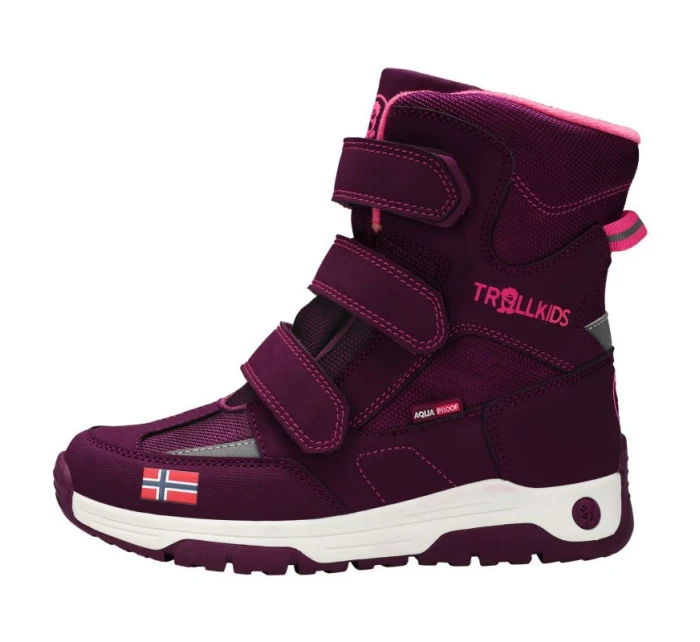 Trollkids Detské zimné topánky Lofoten Waterproof Jr 159-422 Snehové topánky