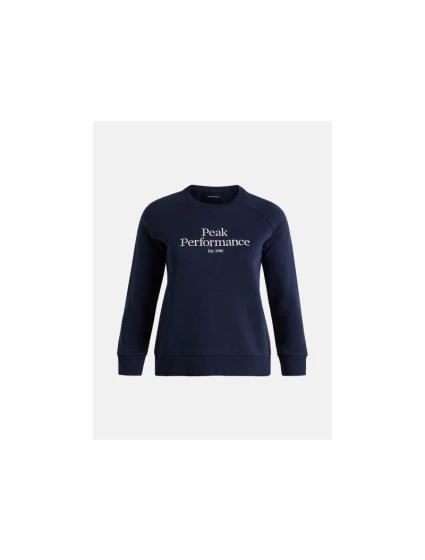 Mikina Peak Performance W Original Crew navy blue Mikina Peak Performance W Original Crew navy blue