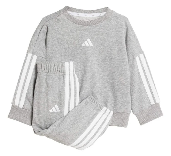 Detské tepláky adidas Essentials Joggers sivé JV9852