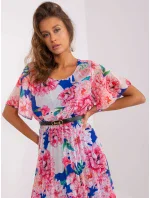 Šaty DHJ SK 3171 2.60 tmavo modrá Šaty DHJ SK 3171 2.60 tmavo modrá