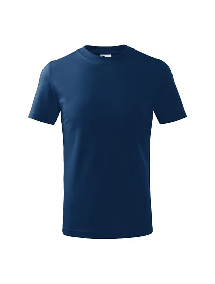 Basic tričko dětské půlnoční modrá Basic tričko dětské půlnoční modrá