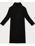 Dámsky oversize kabát 11Z8161 Black - J.Style