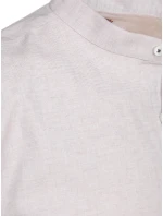 Pánská košile se stojáčkem světle růžová Dstreet model 21989391 - FashionStreet