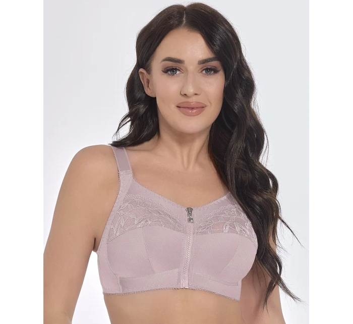 Měkká podprsenka s kosticí Zuza I  pink model 21273780 - Viki