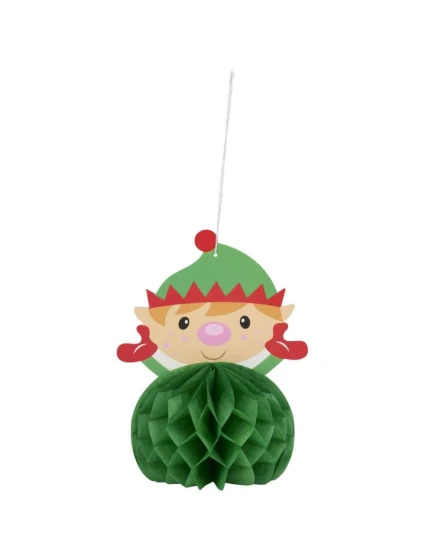 ARTICASA PAPIEROVÁ DEKORÁCIA 15x20 cm ELF