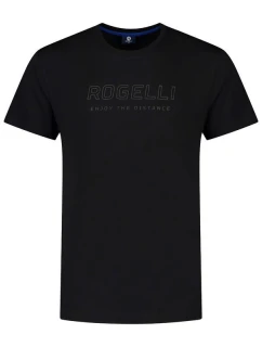 Rogelli pánske tričko LOGO čierne 2XL