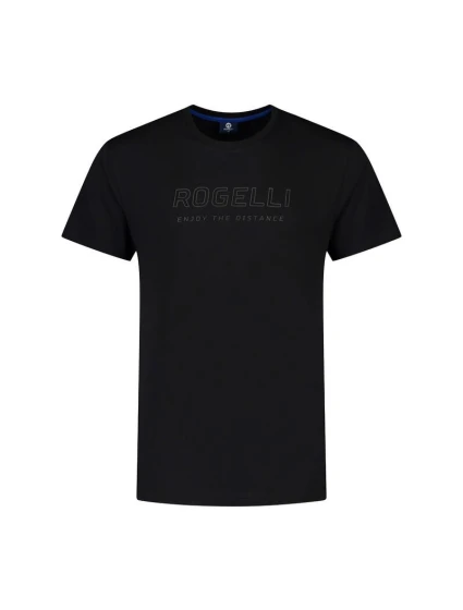 Rogelli pánske tričko LOGO čierne 2XL Rogelli pánske tričko LOGO čierne 2XL