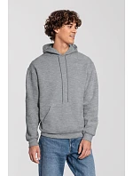 Fruit of the Loom Iconic Premium Hooded Sweat Mikina s kapucňou z hrubej bavlny 16.2284 light graphite