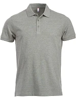 Classic S/S Pánské piqué polo z těžké bavlny grey melange model 22457058 - Clique Classic S/S Pánské piqué polo z těžké bavlny grey melange model 22457058 - Clique