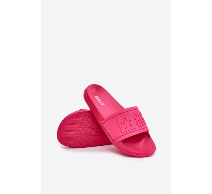 Klapki Damskie Big Star NN274A668 Fuksja