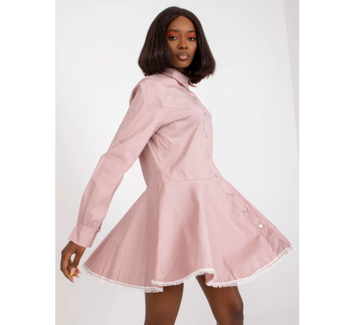 Šaty DHJ SK 6801.63P svetlo ružová Šaty DHJ SK 6801.63P svetlo ružová