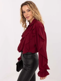 MI KS košeľa 92506.52 bordová