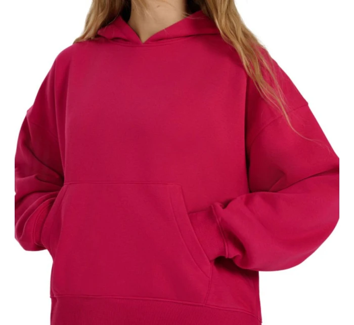 Dámská mikina model 21808580 53S Tmavě růžová - 4F Dámská mikina model 21808580 53S Tmavě růžová - 4F