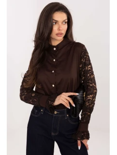 Košeľa s dlhým rukávom model 221577 Taliansko Moda