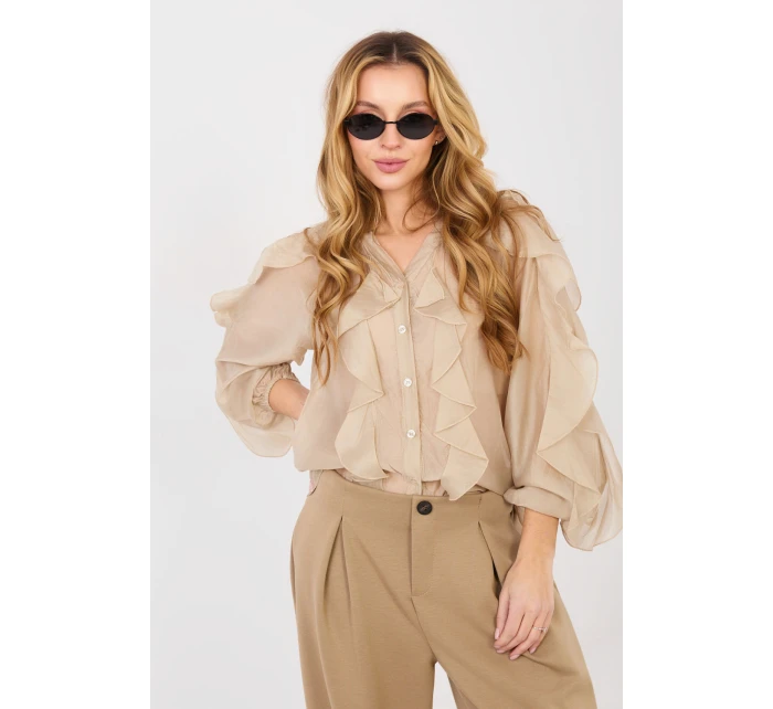 Košeľa s dlhým rukávom model 223466 Továrenská cena