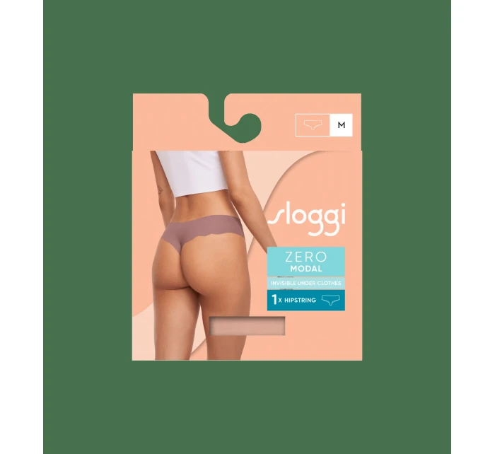 Dámske nohavičky ZERO Modal 2.0 Hipstring - CAMEO BROWN - sv. hnedé 00ME - SLOGGI