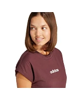 Bavlněné tričko Essentials Linear W model 22051436 - ADIDAS Bavlněné tričko Essentials Linear W model 22051436 - ADIDAS