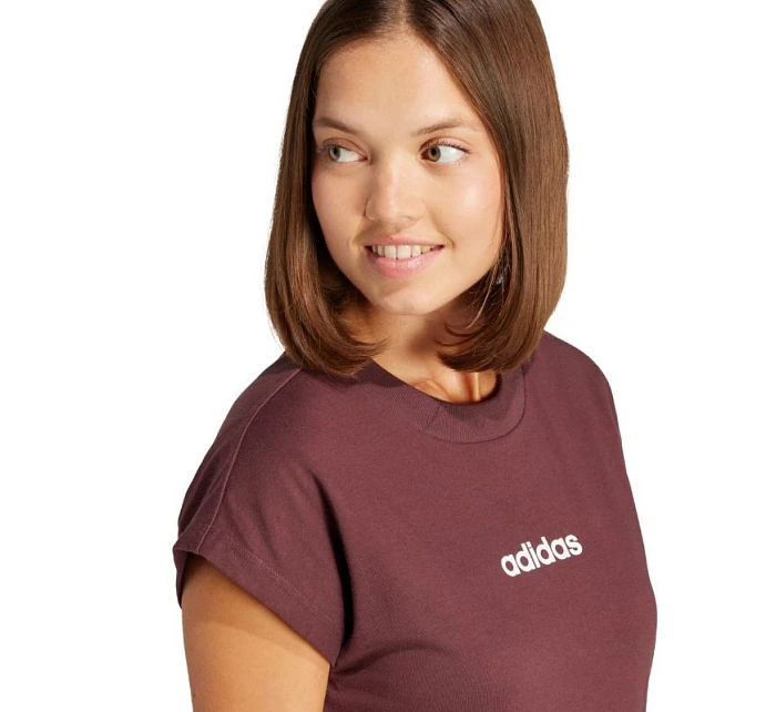 Bavlněné tričko Essentials Linear W model 22051436 - ADIDAS Bavlněné tričko Essentials Linear W model 22051436 - ADIDAS