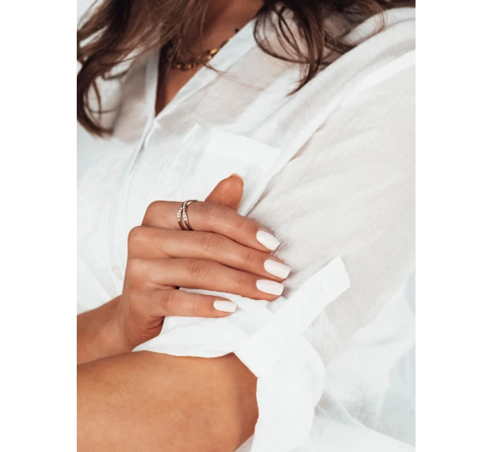 LUNA dámske tričko biele FashionStreet RY2328