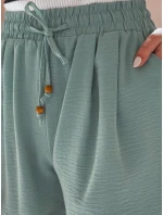 Dámské látkové šortky SUMMER zelené Dstreet model 21987208 - FashionStreet