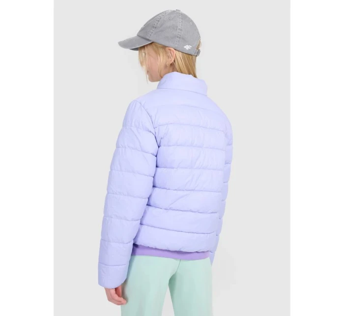 Dievčenská páperová bunda so syntetickou výplňou 4F 4FJWSS25TDJAF515-52S Dievčenská páperová bunda so syntetickou výplňou 4F 4FJWSS25TDJAF515-52S
