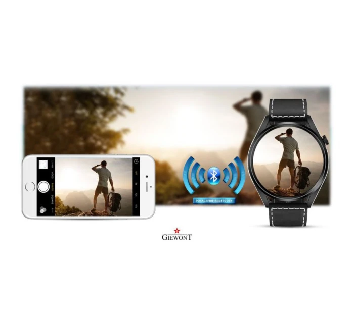 Chytré hodinky Vertex Leather model 21804817 - Giewont Chytré hodinky Vertex Leather model 21804817 - Giewont