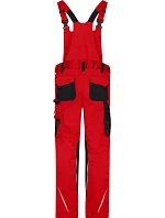 JN Pracovní kalhoty s laclem Strong red/black model 22533309 - Daiber JN Pracovní kalhoty s laclem Strong red/black model 22533309 - Daiber