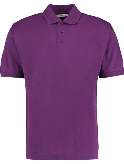 Kustom Kit KK 403 Pánske piqué polo „Superwash“ 43.0403 tmavo fialové Kustom Kit KK 403 Pánske piqué polo „Superwash“ 43.0403 tmavo fialové