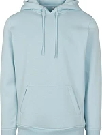 Build your Brand BY 011 Mikina s kapucňou z hrubej bavlny 56.0011 ocean blue