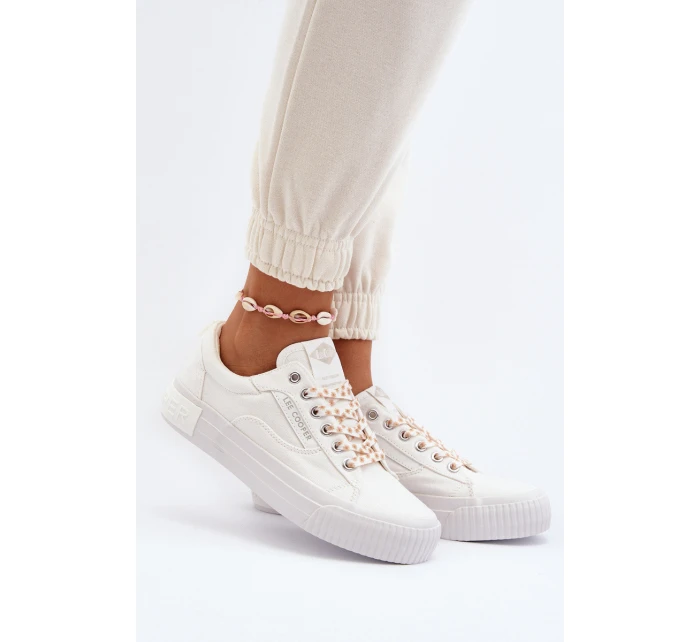 Dámské tenisky model 21650014 Bílé - Lee Cooper