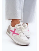 Dámské tenisky na platformě  Bílé model 21656790 - Inblu