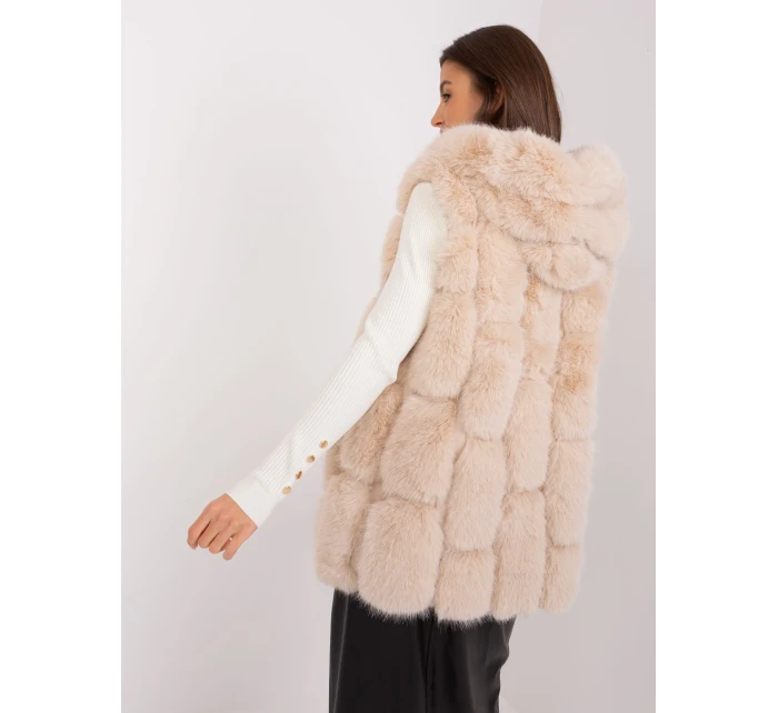 Kamizelka AT KZ model 18969991 beżowy - FPrice Kamizelka AT KZ model 18969991 beżowy - FPrice