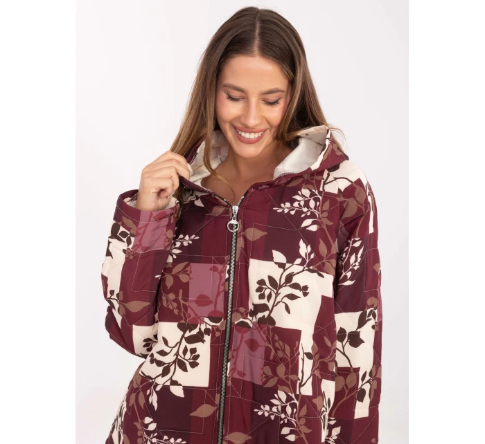 IT KR bunda 21685.23 bordová