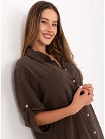 Sukienka TW SK BI 22263.00 ciemny brązowy