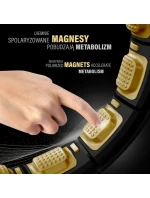 Čierna/zlatá HHM13 Magnetický set Hula Hop s počítadlom HMS + BR163 Čierny pás na chudnutie Čierna/zlatá HHM13 Magnetický set Hula Hop s počítadlom HMS + BR163 Čierny pás na chudnutie