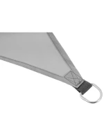 ZÁHRADNÝ SLNEČNÍK TROJUHOLNÍK 2X2X2M SIVÝ