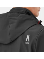 Alpinus Stenshuvud softshellová bunda čierna BR43371 pánske