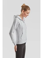 Premium LadyFit Hooded Jacket Dámská mikina s kapucí model 22455396 heather grey - Fruit of the Loom Premium LadyFit Hooded Jacket Dámská mikina s kapucí model 22455396 heather grey - Fruit of the Loom