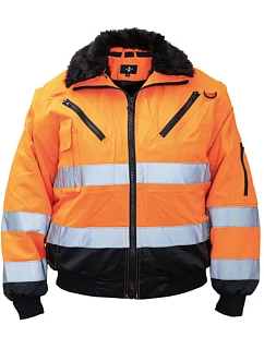 Korntex KXPJ – Pilotná bunda Oslo Hi-Vis 76.KXPJ oranžová
