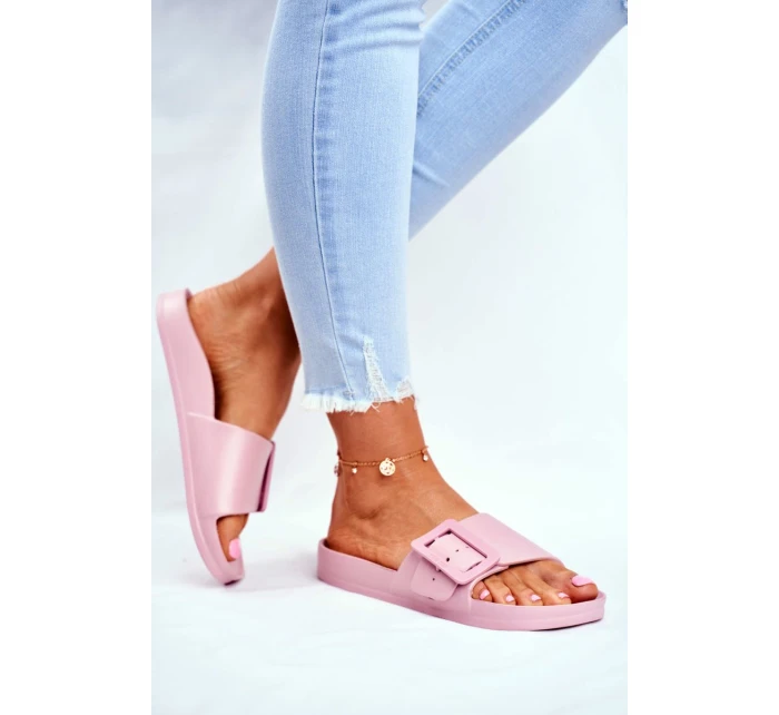 Dámské Nazouváky Big Star Růžové model 21534380 - Big Star Shoes