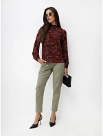 Bluzka model 22340987 bordowy - FPrice