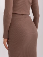 Spódnica RV SD model 18955469 brązowy - FPrice