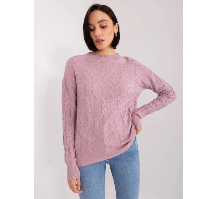 Dámsky sveter AT SW 2340.80 Light purple - FPrice