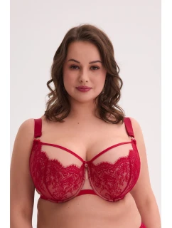 POLOMĚKKÁ MAXI PODPRSENKA ART ČERVENÁ model 21303872 - Gaia