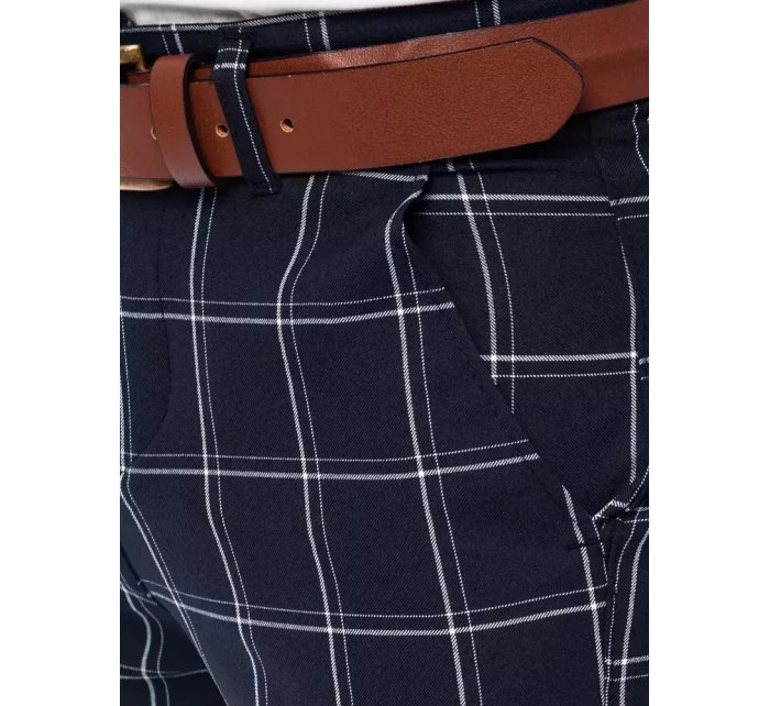 Pánské tmavě modré chinos kalhoty model 21964663 - Dstreet Pánské tmavě modré chinos kalhoty model 21964663 - Dstreet